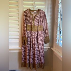 Anthropologie Othilia Long Sleeve Tunic Dress